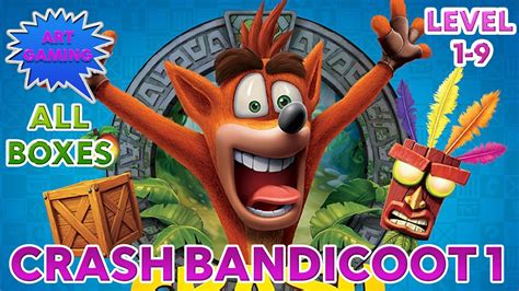 crash bandicoot metal jump boxes|Crash Bandicoot 1 all boxes.